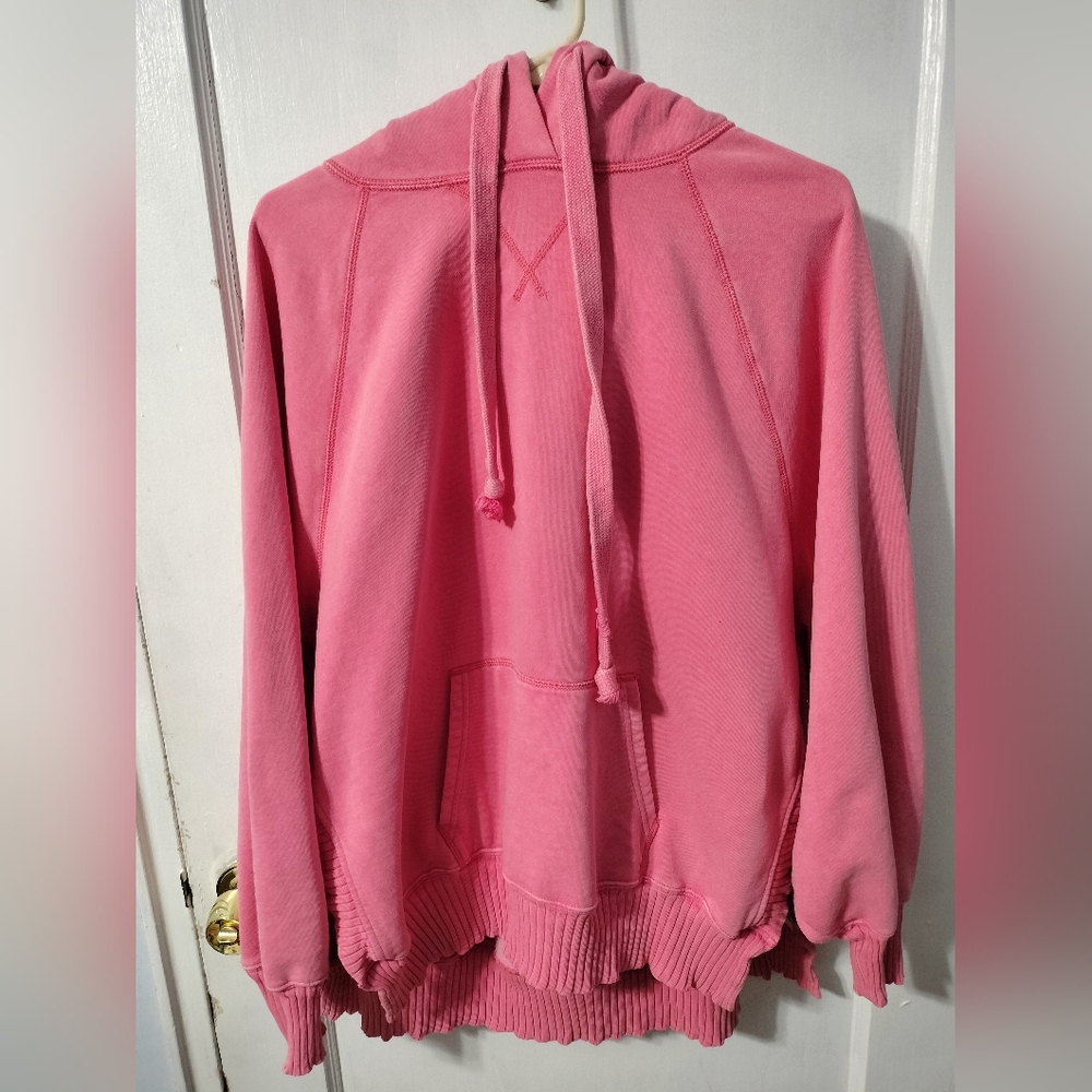 American Eagle Pink Women's Hoodie Sweater XL